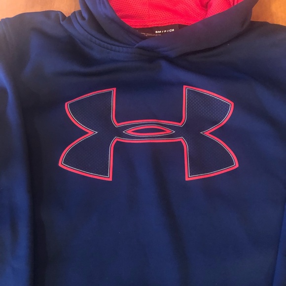 Men’s Under Armour Hoodie, Small, Navy Blue - Picture 2 of 8